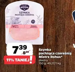 Netto Szynka pachnąca czereśnią Mistrz rohus oferta