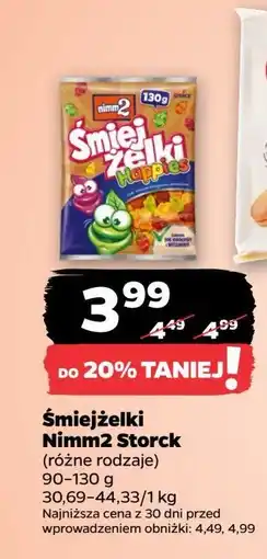 Netto Żelki Nimm2 śmiejżelki happies oferta
