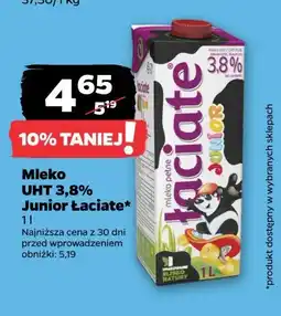 Netto Mleko 3.8% Łaciate junior oferta