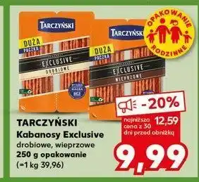 Kaufland Kabanosy drobiowe Tarczyński exclusive oferta