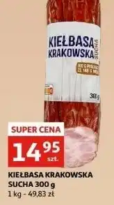 Auchan Kiełbasa krakowska sucha Auchan oferta