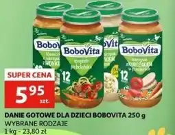 Auchan Kluseczki z warzywami i indykiem Bobovita oferta