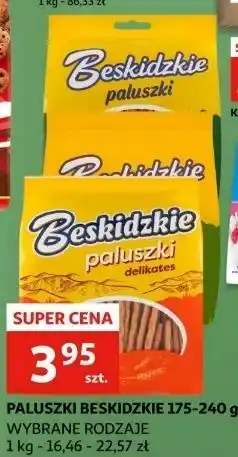 Auchan Paluszki ser z cebulą Aksam Beskidzkie oferta