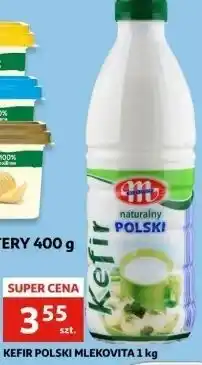 Auchan Kefir polski naturalny Mlekovita oferta
