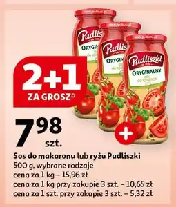 Auchan Sos do spaghetti oryginalny Pudliszki oferta