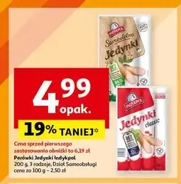 Auchan Parówki klasyczne Indykpol jedynki oferta