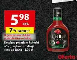 Auchan Ketchup łagodny premium Roleski oferta
