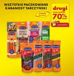 Biedronka WSZYSTKIE PACZKOWANE KABANOSY TARCZYŃSKI oferta