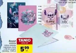 Carrefour Zeszyt STITCH oferta