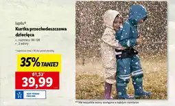 Lidl Lupilu Kurtka przeciwdeszczowa oferta