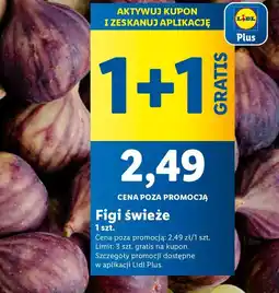 Lidl Figi świeże oferta