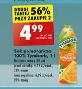 Biedronka Sok pomarańczowy Tymbark 1936 oferta