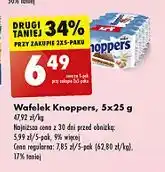 Biedronka Wafelek Knoppers oferta