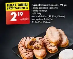 Biedronka Pączek z nadzieniem waniliowym oferta
