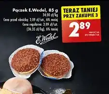 Biedronka Pączek czekolada E. Wedel oferta