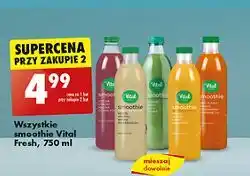 Biedronka Smoothie mango jabłko banan marakuja Vital Fresh oferta