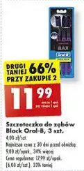 Biedronka Szczoteczka do zębów black medium Oral-B Allrounder oferta