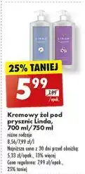 Biedronka Żel pod prysznic fioletowy Linda oferta