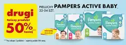 Biedronka Pieluchy 5 junior Pampers Active Baby oferta