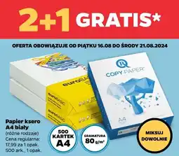 Netto Papier ksero biały A4 oferta