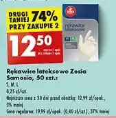 Biedronka Rękawice lateksowe l Zosia Samosia oferta