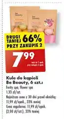 Biedronka Kule do kąpieli róża i lawenda Be Beauty Care oferta