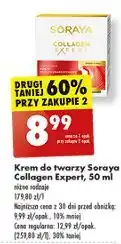 Biedronka Krem do twarzy przeciwzmarszczkowy Soraya Collagen Expert oferta