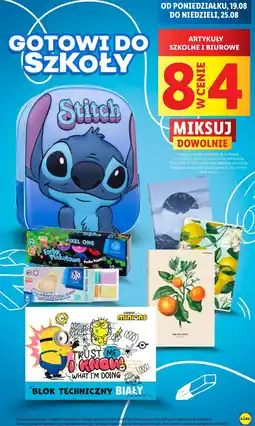 Lidl Plecak 3d stich oferta