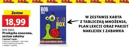 Lidl Zestaw school box Bob Snail oferta