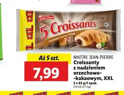 Lidl Rogalik z nadzieniem orzechowo-kakaowym Maitre Jean Pierre oferta