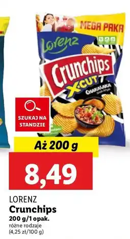 Lidl Chipsy chakalaka Crunchips X-Cut oferta