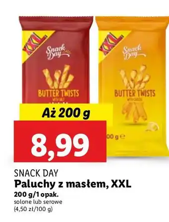 Lidl Paluszki solone Snack Day oferta