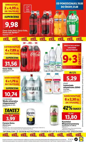 Lidl Napój Sprite oferta