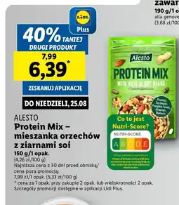 Lidl Mieszanka orzechów z ziarnami soi Alesto oferta