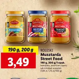 Lidl Musztarda trinidad scorpion piekielnie ostra Roleski Street Food oferta