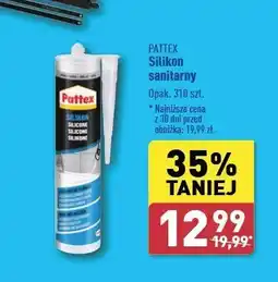 ALDI Silikon biały Pattex oferta