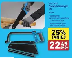 ALDI Piła wielofunkcyjna 3w1 Workzone oferta
