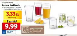 Lidl Szklanki 300 ml Livarno Home oferta
