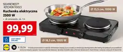 Lidl Kuchenka elektryczna 2 palnikowa 2500 w Silvercrest oferta