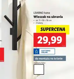 Lidl Wieszak 7 x 19 78 cm Livarno Home oferta