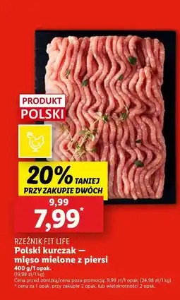 Mięso mielone z piersi kurczaka Rzeźnik codzienna dostawa fit life