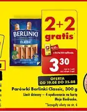 Biedronka Parówki classic Morliny berlinki oferta