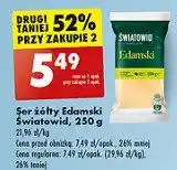 Biedronka Ser edamski Światowid oferta