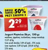 Biedronka Jogurt typu islandzkiego z mango i marakują Piątnica skyr oferta