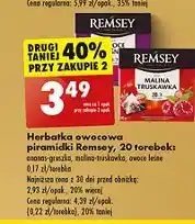 Biedronka Herbata o smaku owoców leśnych Remsey oferta