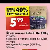Biedronka Śliwki suszone Bakad'or oferta