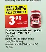 Biedronka Koncentrat pomidorowy 30 % Pudliszki oferta