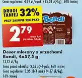 Biedronka Deser mleczny z orzechami Bondi oferta