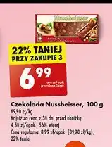 Czekolada mleczna z całymi orzechami Alpen gold nussbeisser