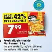 Biedronka Frytki długie cienkie Mr. potato oferta